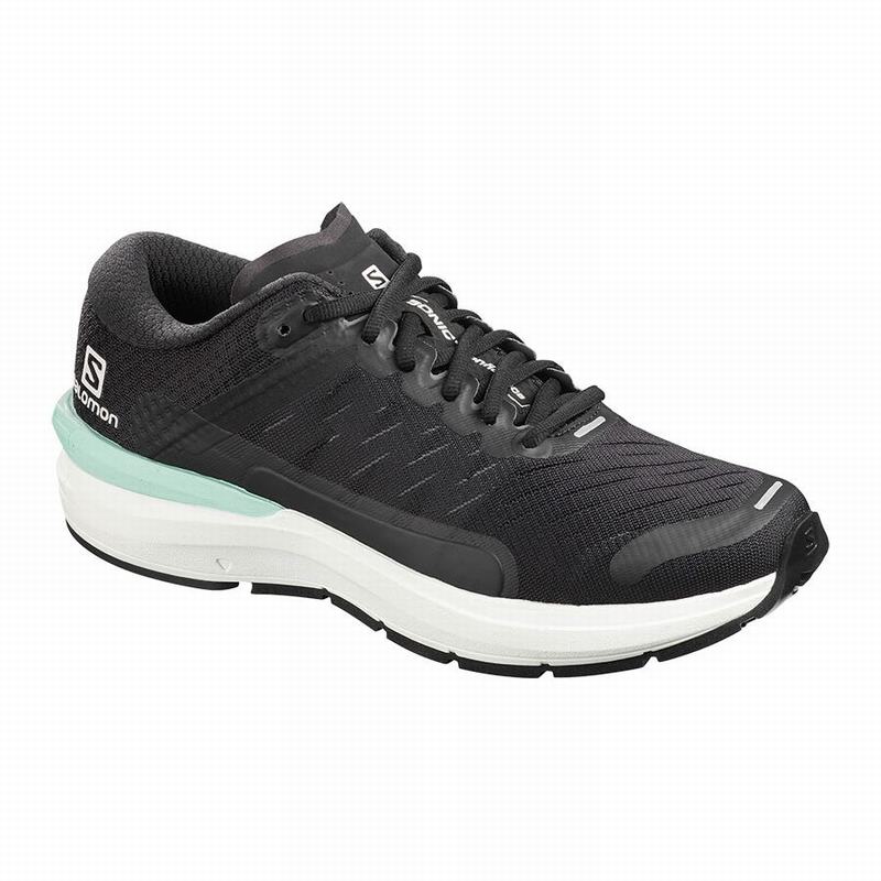 Chaussure Running Salomon Femme Noir / Blanche - Salomon SONIC 3 CONFIDENCE W - France (6431-GYFLK)